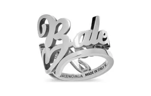 Balenciaga Rings Women's Silver