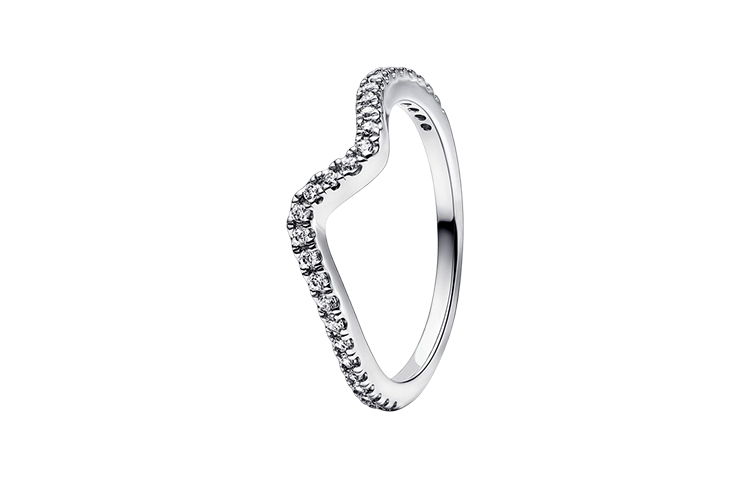 Женское кольцо Pandora Timeless Wishbone (серебряное)