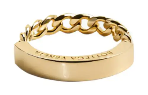 Bottega Veneta Rings Unisex Yellow