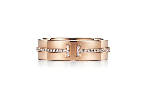TIFFANY & CO. 18K Rose Gold Rings Women's