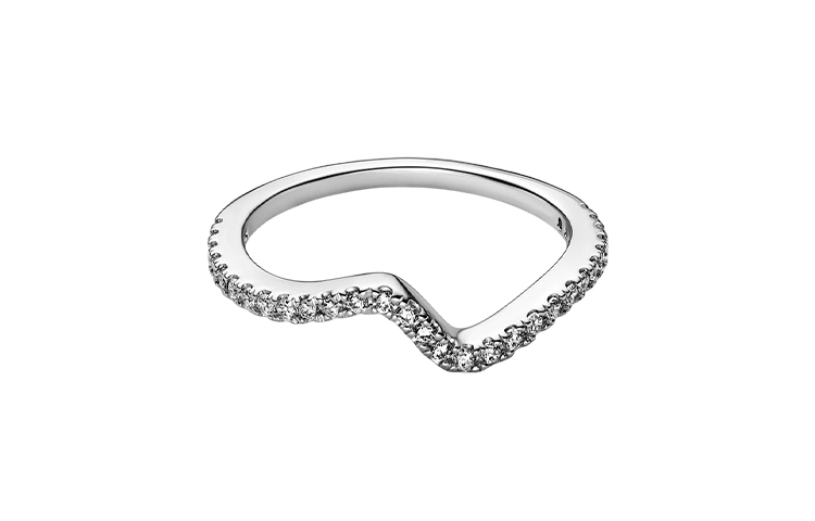 Женское кольцо Pandora Timeless Wishbone (серебряное) — фото 2