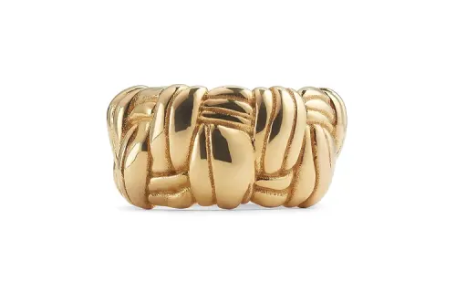 Bottega Veneta Rings Women's Gold
