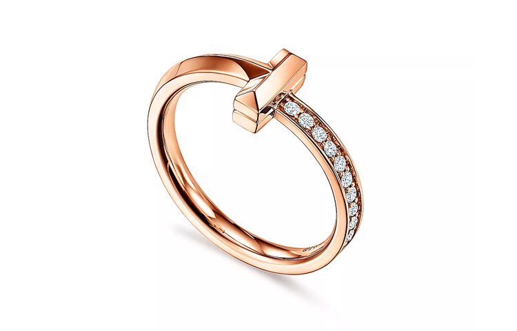 Женское кольцо TIFFANY & CO. (из розового золота) — фото 2
