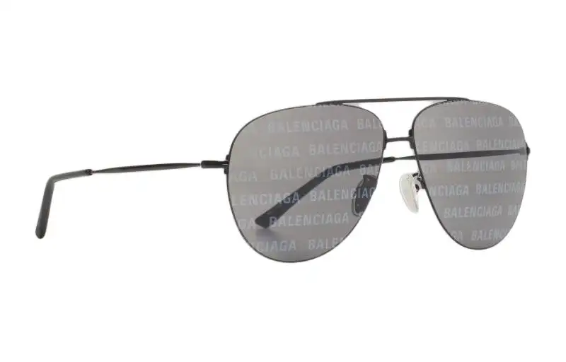 Balenciaga Acetate Aviator Sunglasses Unisex Black