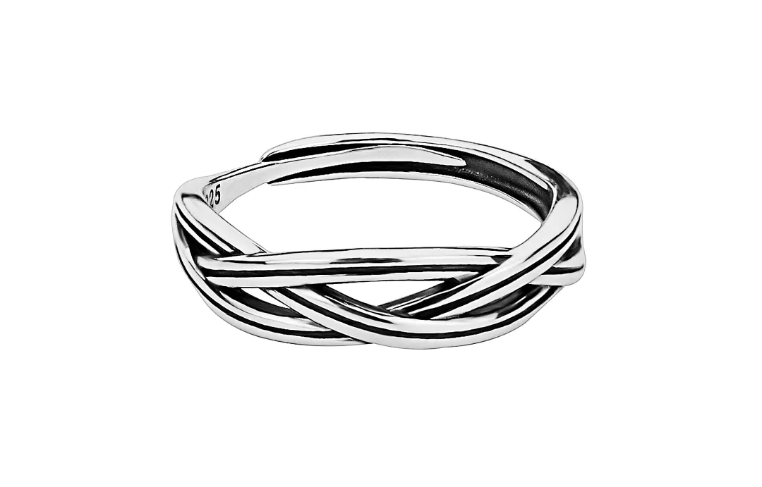 ENFANTIN 925 Sterling Silver Rings Unisex