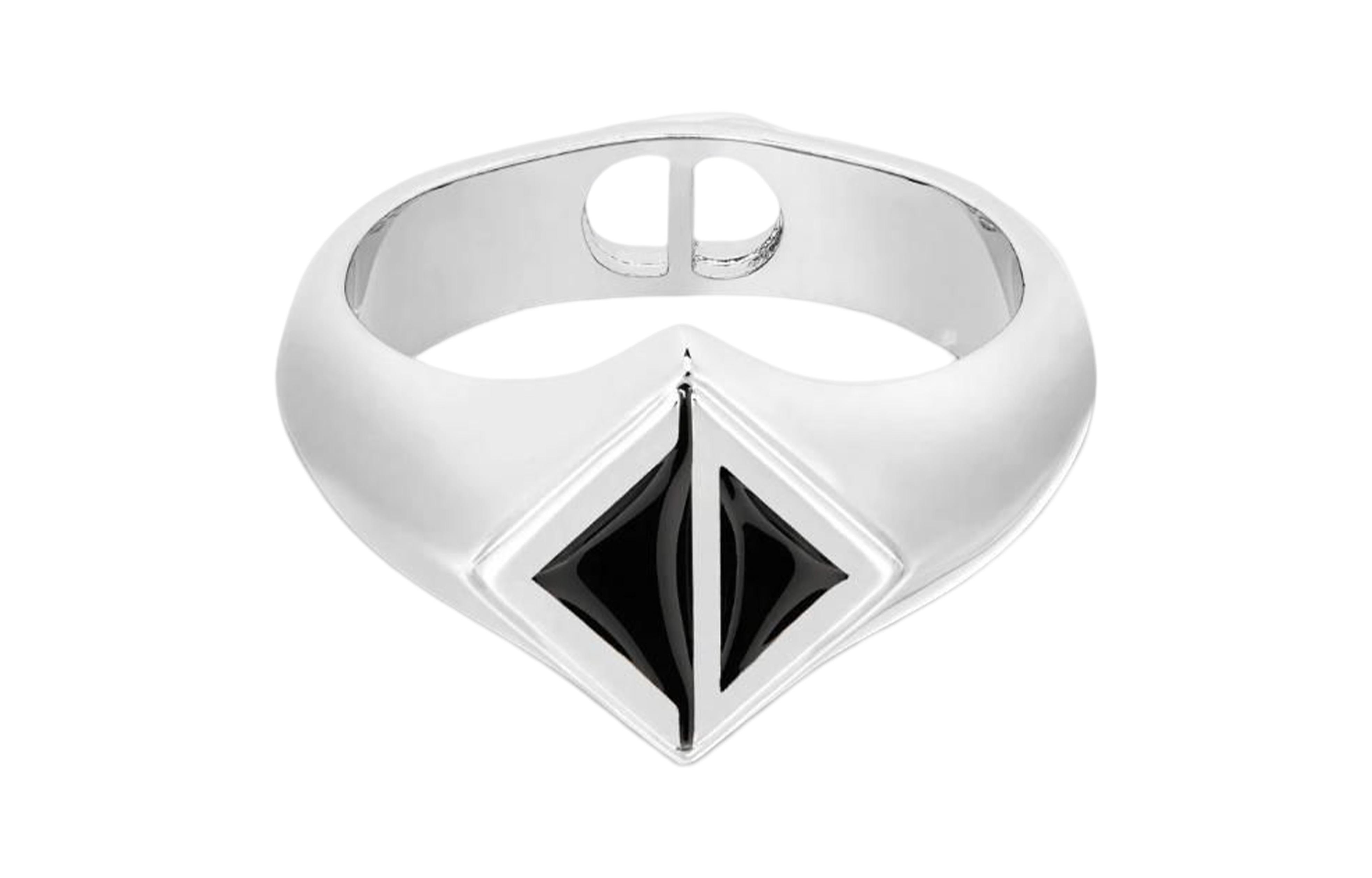 Кольцо Dior (серебристое)