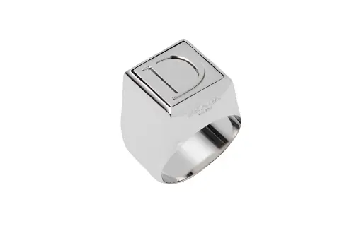 PRADA Rings Men's Silver