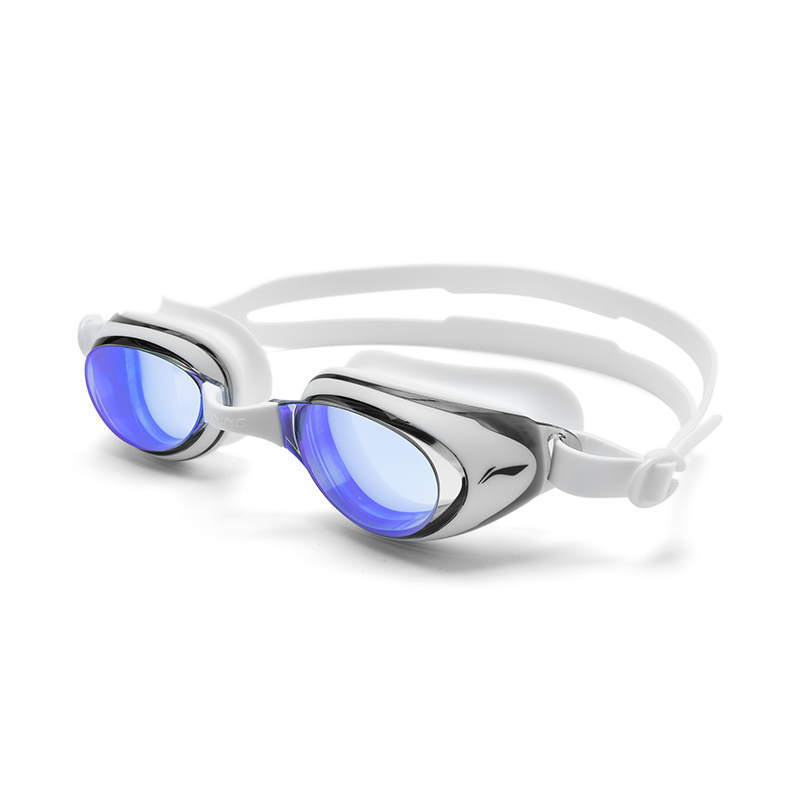 Li Ning Swim Goggles Unisex White Blue