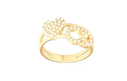 DIOR Rings Women's Gold