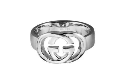 GUCCI 925 Sterling Silver Rings Unisex Silver