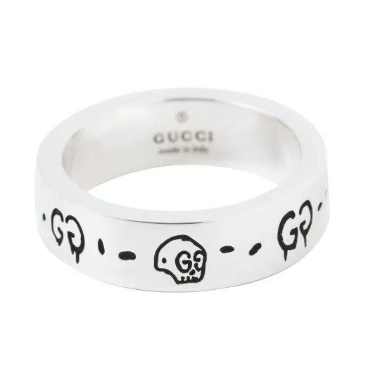 GUCCI Ghost Ring Small Silver