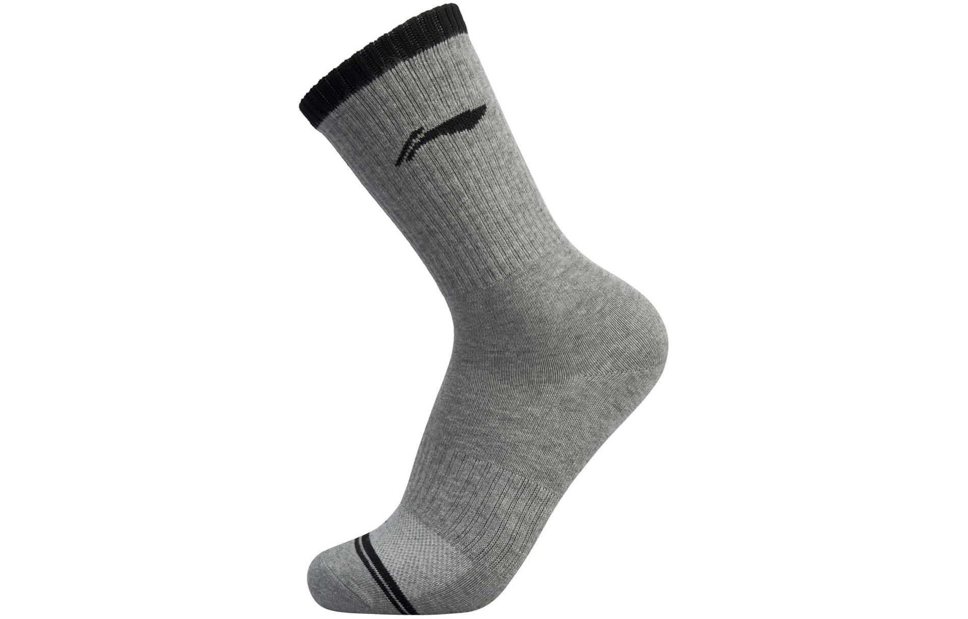 Li Ning Crew Socks Unisex 6 Pack