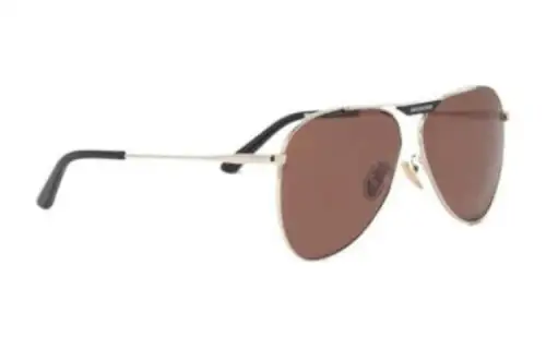 Balenciaga Aviator Sunglasses Men's Gold