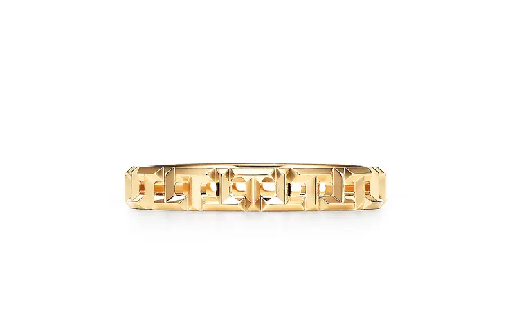 TIFFANY & CO. 18K Gold Rings Unisex Yellow
