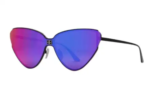 Balenciaga Cat Eye Sunglasses Men's Black