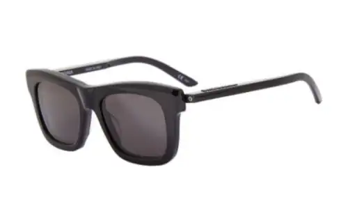 Balenciaga Acetate Square Sunglasses Men's Black