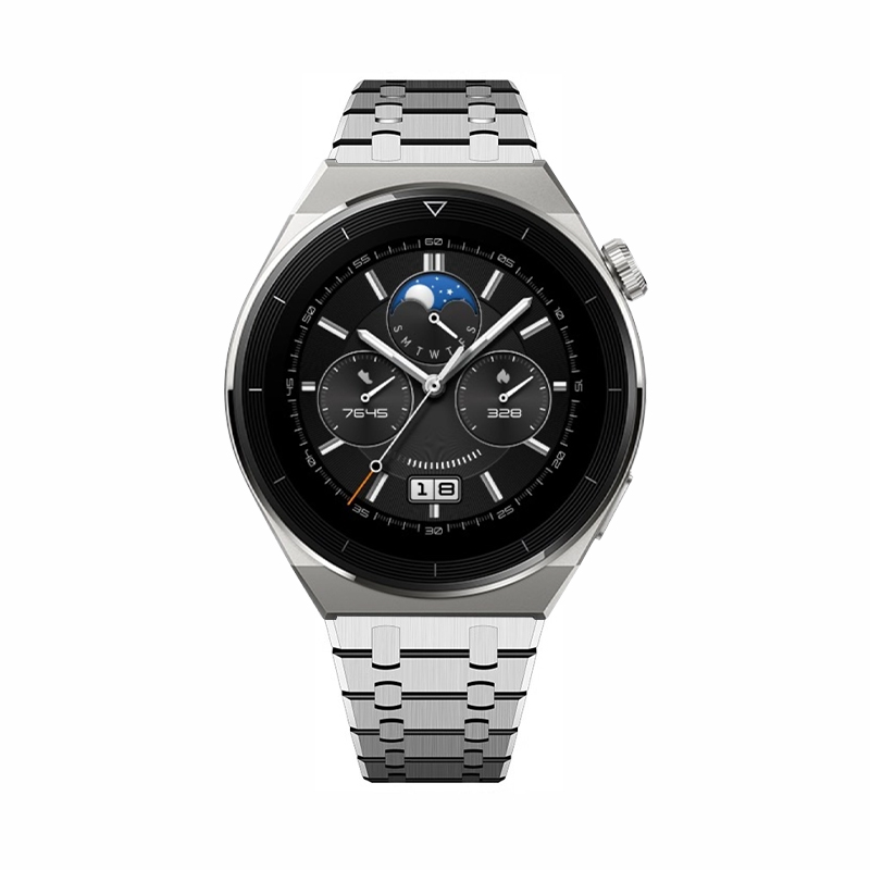 IBOANN Watch Band Huawei Compatibility Stainless Steel Material Unisex