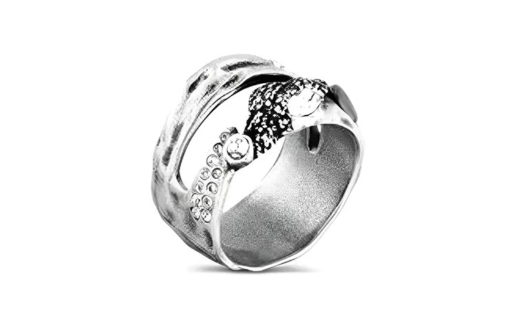 DIOR Rings Men's Silver