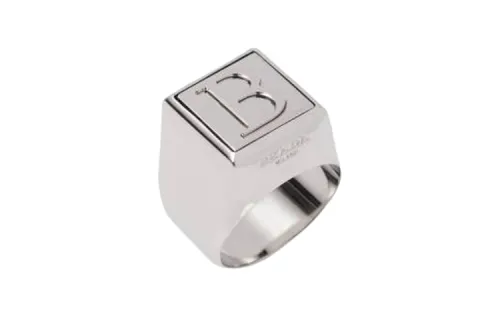 PRADA Rings Men's Silver