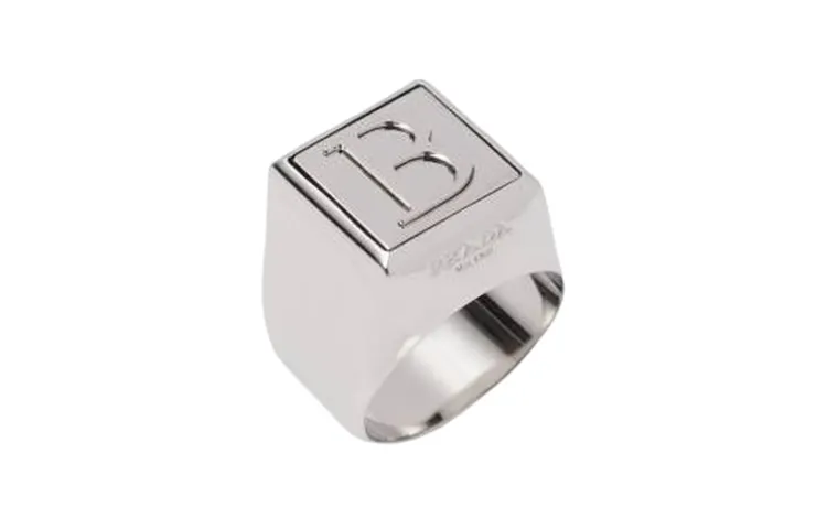 PRADA Rings Men's Silver