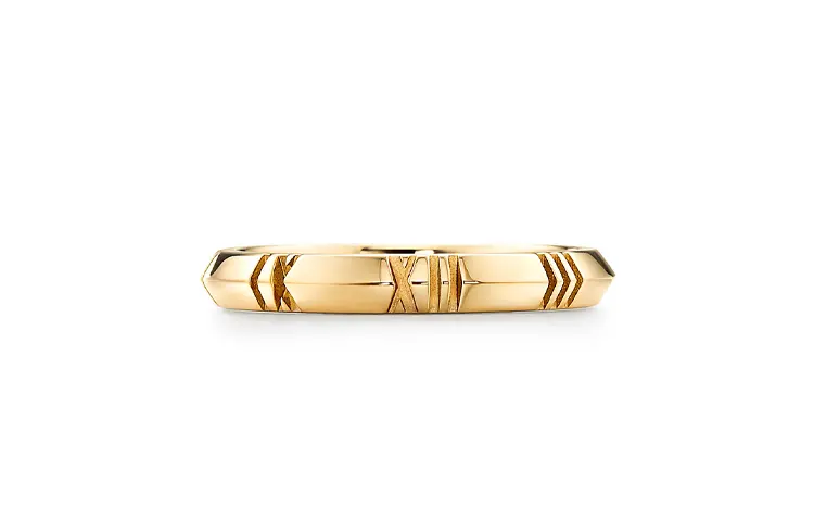 TIFFANY & CO. 2010 18kt Rose Gold Atlas Ring