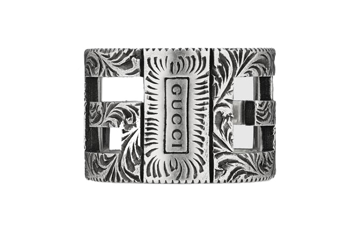 Кольцо Gucci (серебряное)
