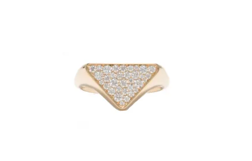 PRADA Rings Men's Rose Gold