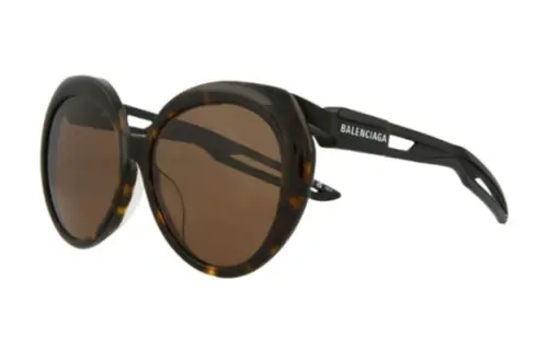 Balenciaga Round Frame Acetate Sunglasses