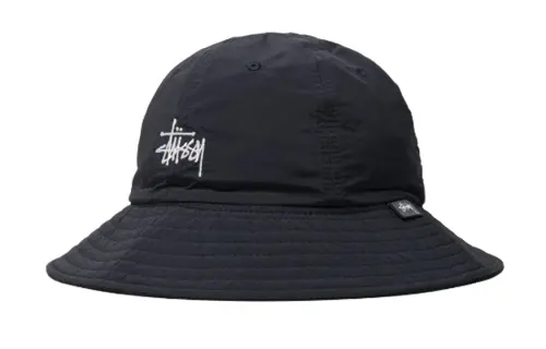 Stussy Cotton Bucket Hats Men's Black