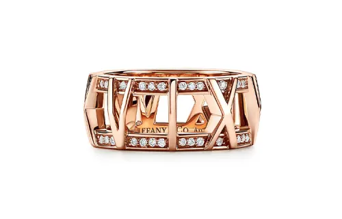 TIFFANY & CO. Rings Unisex Rose Gold
