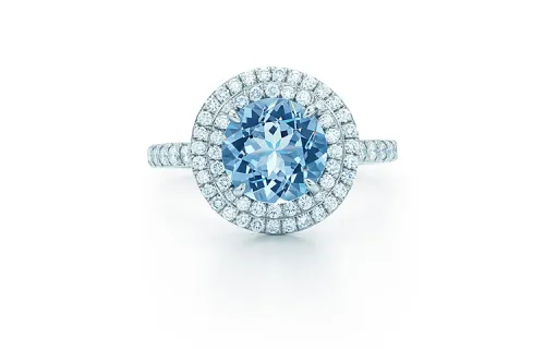 TIFFANY & CO. Tiffany Soleste Bright Platinum Rings Women's