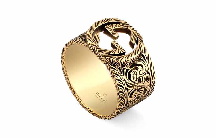 Кольцо Gucci garden Gk 18K (золотой) — фото 2