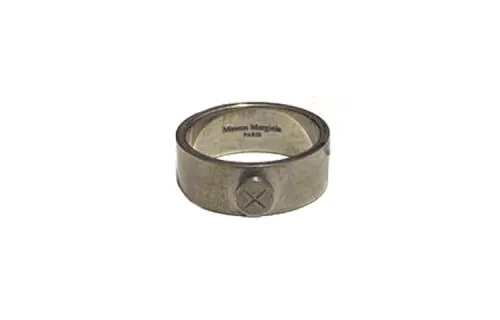 Maison Margiela Silver Rings Men's Silver