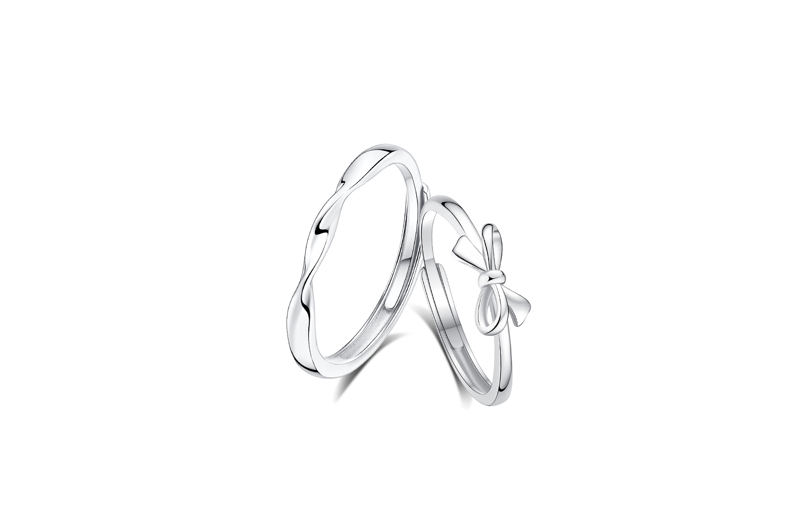 Asia Star Sterling Silver Rings Unisex