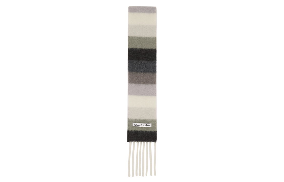 Женский шарф Acne Studios Wool Scarf (разноцветный)