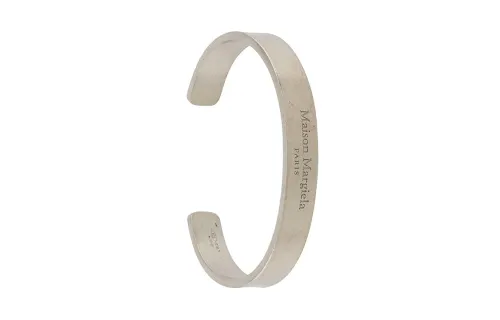 Maison Margiela Logo engraved Cuff Bracelet