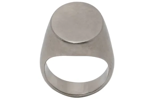 Maison Margiela Brass Rings Men's Silver