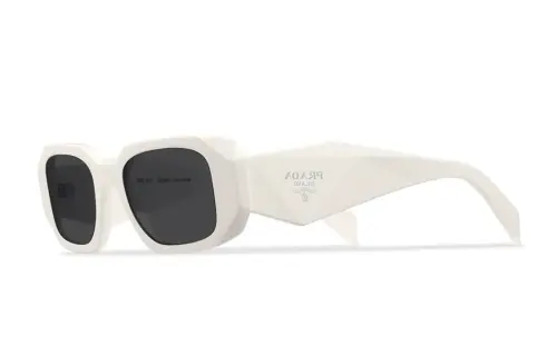 PRADA Acetate Oval Sunglasses Unisex