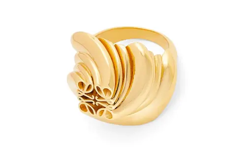 LOEWE 925 Sterling Silver, Sterling Silver Rings Women's Gold