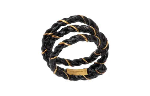 Maison Margiela Brass Rings Women's Black