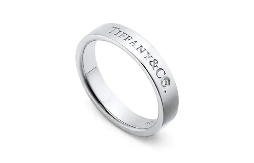 TIFFANY & CO. Tiffany & Co.® Collection Platinum, Diamond Rings Women's Silver