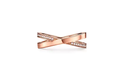 TIFFANY & CO. 18K Rose Gold Rings Women's Rose Gold