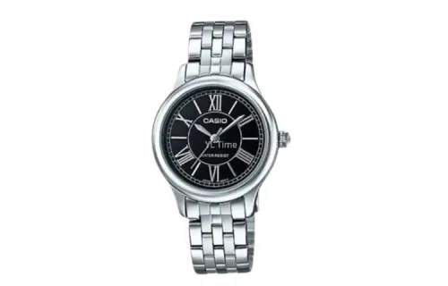 CASIO Women's Standard Series Black Watch LTP-E113D-1A
