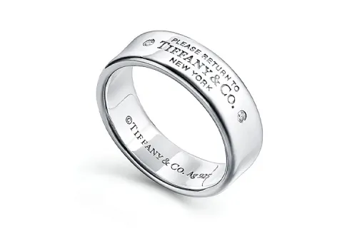 TIFFANY & CO. Sterling Silver Rings Unisex Silver