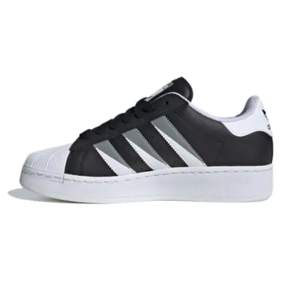 Superstar Adidas Originals Xlg 'Black Grey White'