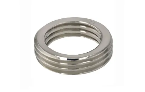 Maison Margiela Brass Rings Men's Silver