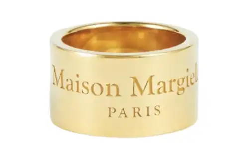 Maison Margiela Brass, Sterling Silver Rings Men's Gold