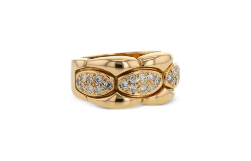 CARTIER Diamond Rings Unisex Gold