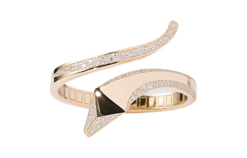 PRADA 18K Gold, Diamond Bangles Women's Gold