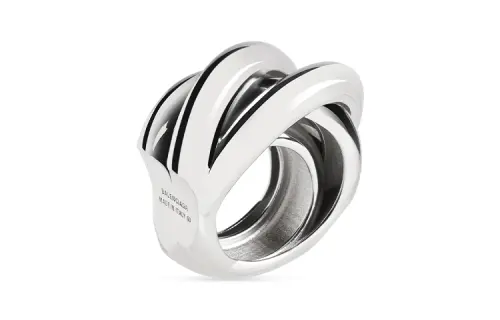 Balenciaga Twist Detailed Ring